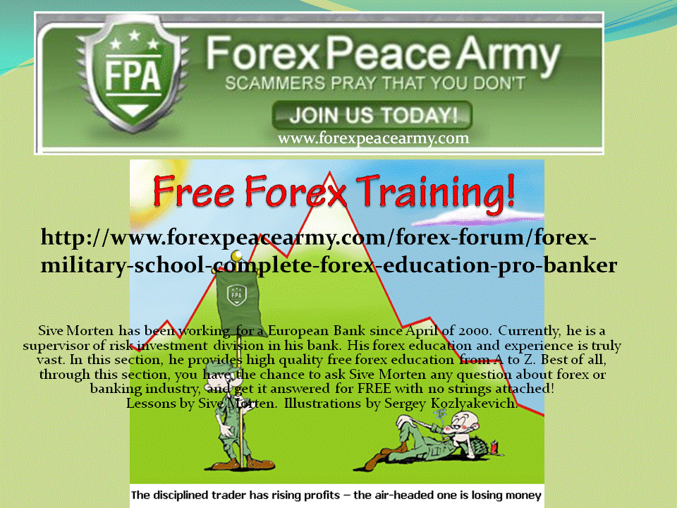 Go markets forex peace army