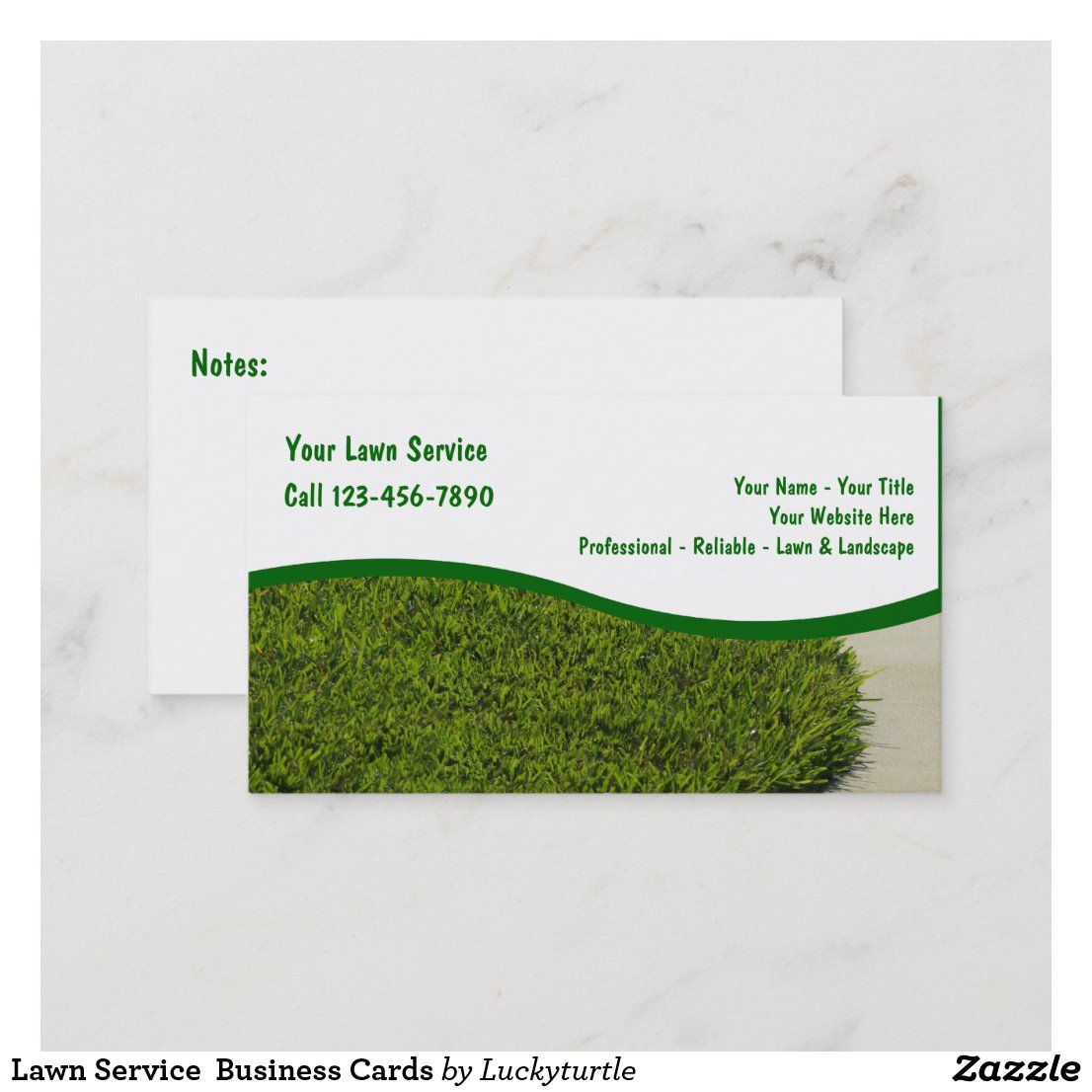 Lawn Service Business Cards | Zazzle.com in 2020 | Lawn care business