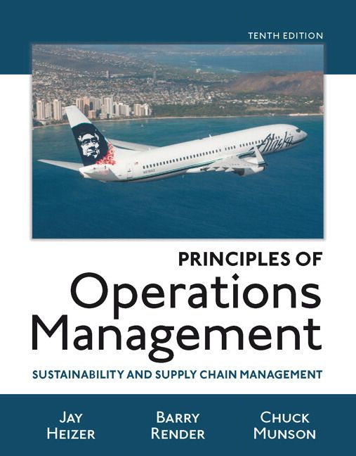 principles of operations management sustainability and supply chain