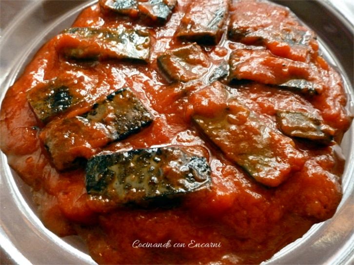 Sangre Frita Con Tomate Recetas De Comida Comida Comida étnica