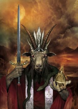 Goat Priest Lord Baphomet Deviantart Arte Satanica Ocultismo