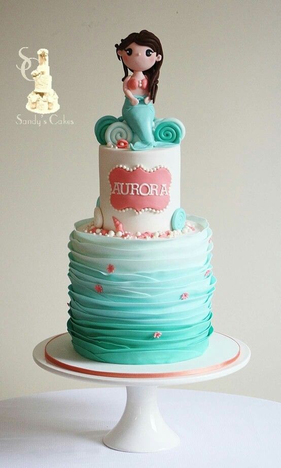 Mermaid cakes, Cake, Cake decorating