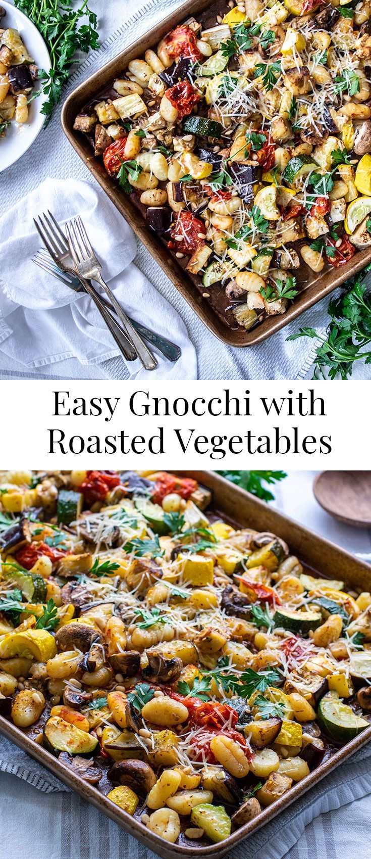 Easy Gnocchi with Roasted Vegetables