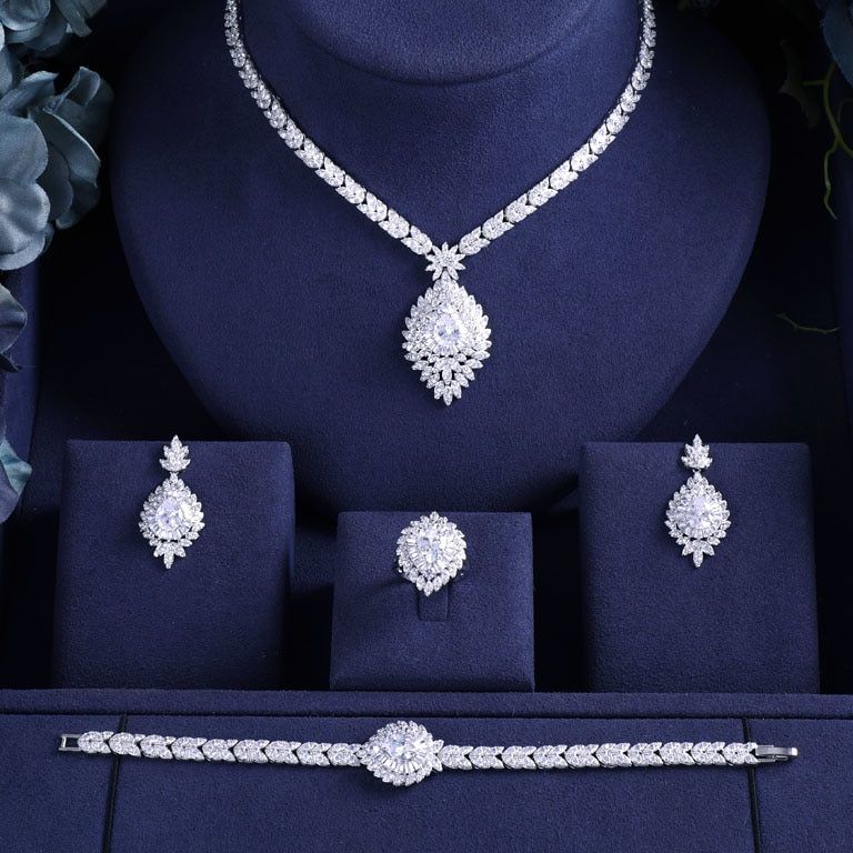 Brautschmuck Sets für Frauen Hochzeit - Brautschmuck Sets für Frauen Hochzeit...