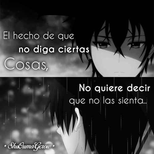 Resultado de imagen de anime frases