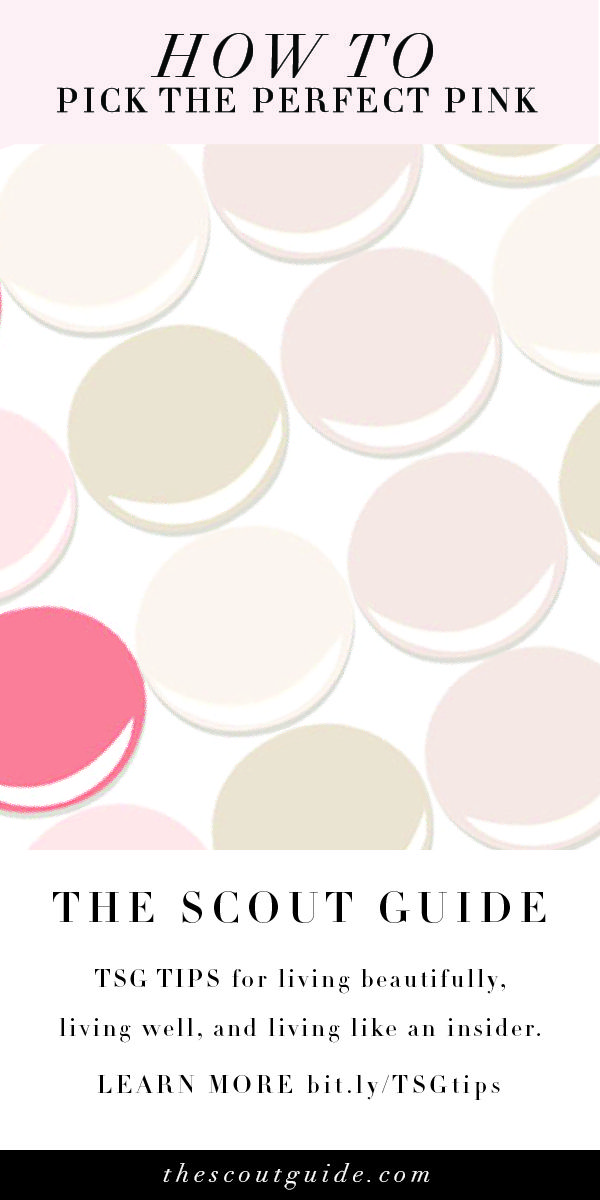 Picking The Perfect Pink Paint Color Tsg Tips Pinterest How To Pick The Perfect Pink
