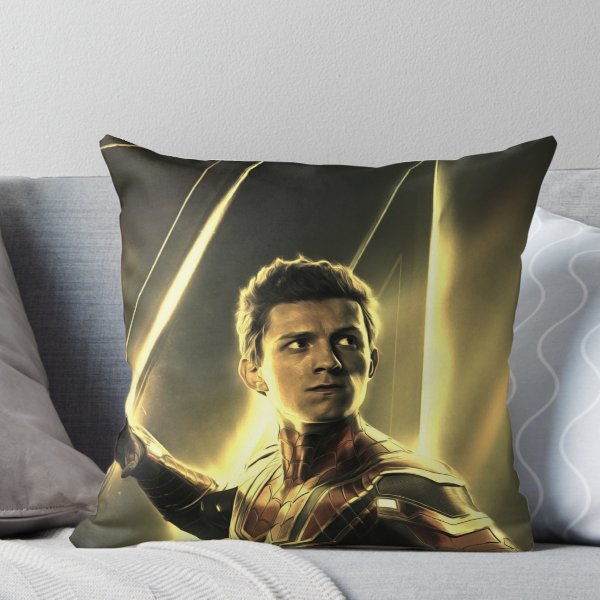 Tom Holland Peter Parker Celebrity Tom Holland ' Throw Pillow by