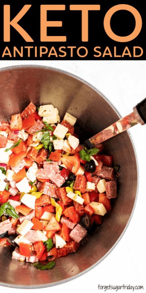 Keto Antipasto Salad