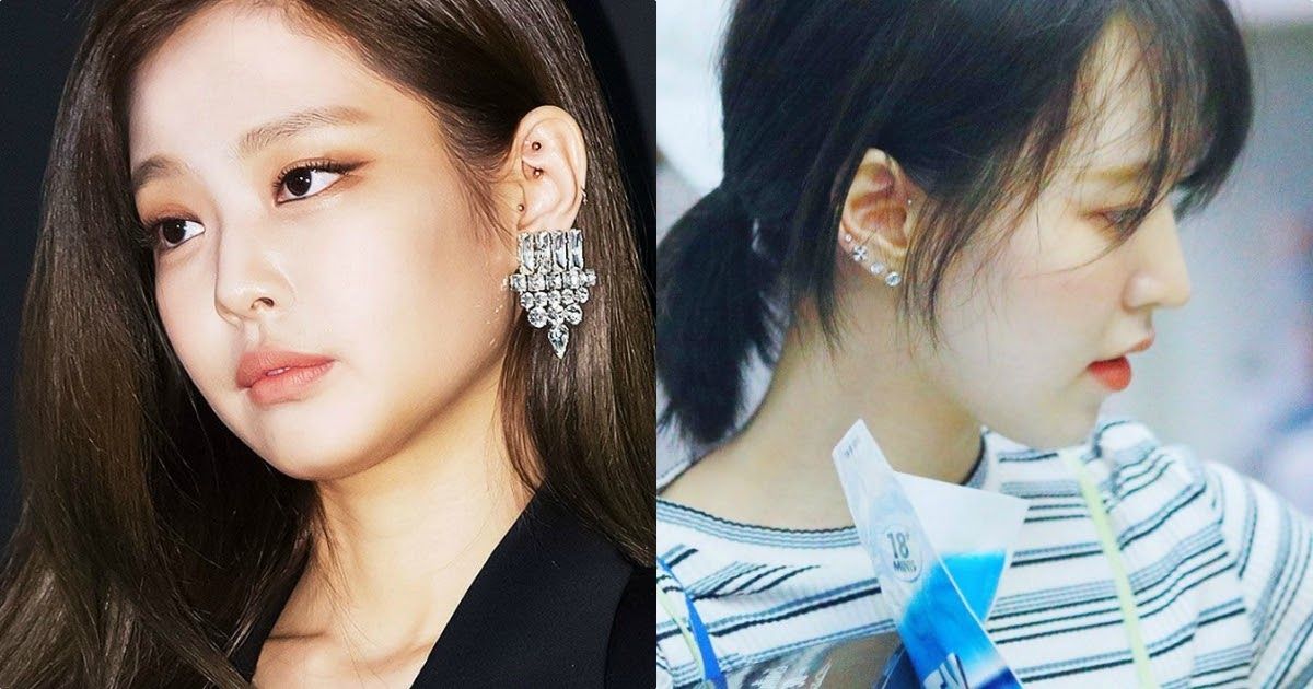 These Seventeen Female K Pop Idols All Have Gorgeous Piercings It Ll Make You Want To Get One Too Celebrity Piercings Piercings Female