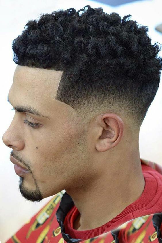 Trendy Mens Haircuts, Black Men Haircuts, Haircuts Straight Hair, Black Men Hairstyles, Afro Hairstyles, High Top Fade Haircut, Drop Fade Haircut, Types Of Fade Haircut, High Tops