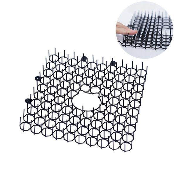 2 39us 37 off garden cat thorn mat cats and dogs repellent mat plastic spike keeping cats and dogs from digging green plant protection tool repellents a cat repellant plant protection repellent