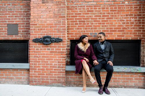 Image result for black couple engaged