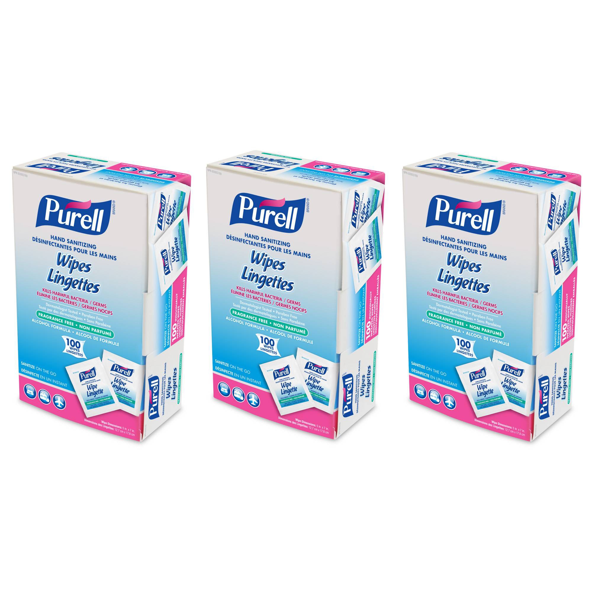 Amazon Com Purell Sanitizing Hand Wipes Individually Wrapped 100