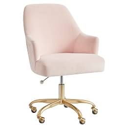 Velvet Tufted Swivel Desk Chair In 2020 Swivel Chair Desk Desk Chair Cute Desk Chair