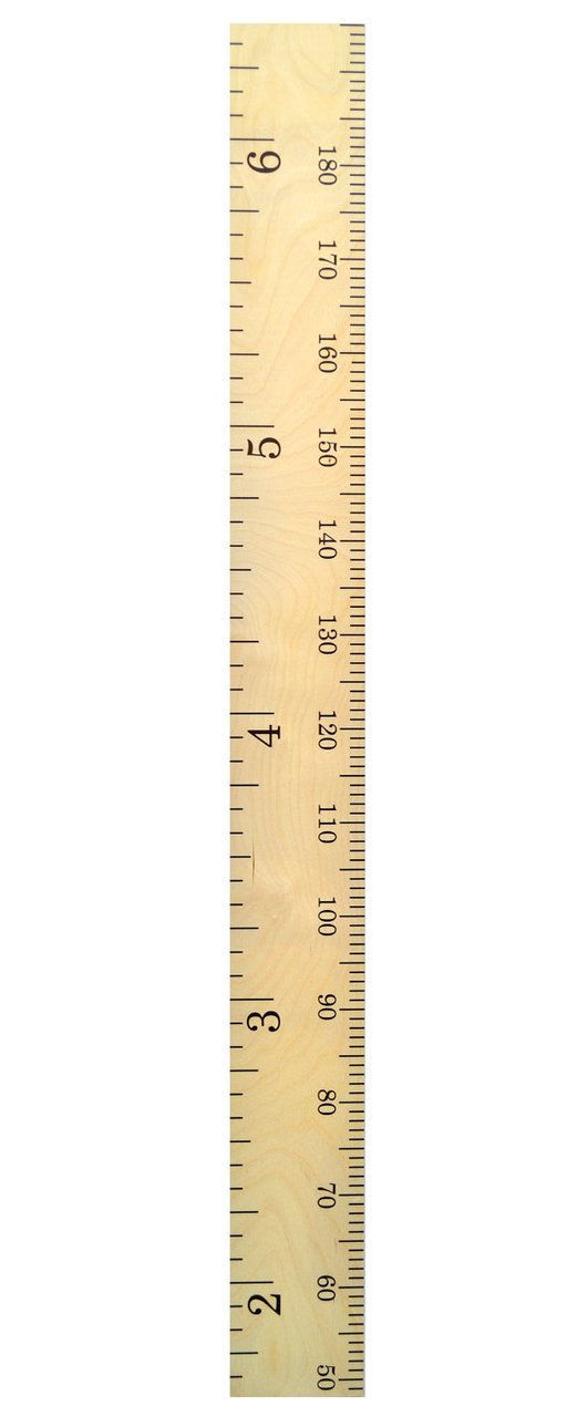 metric schoolhouse wooden ruler growth chart by growth child growth chart ruler