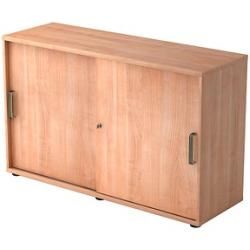 Hammerbacher Haziender sliding door cabinet walnut / walnut …