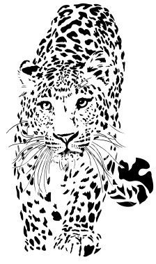Download Billedresultat for snow leopard illustration | Plantillas ...