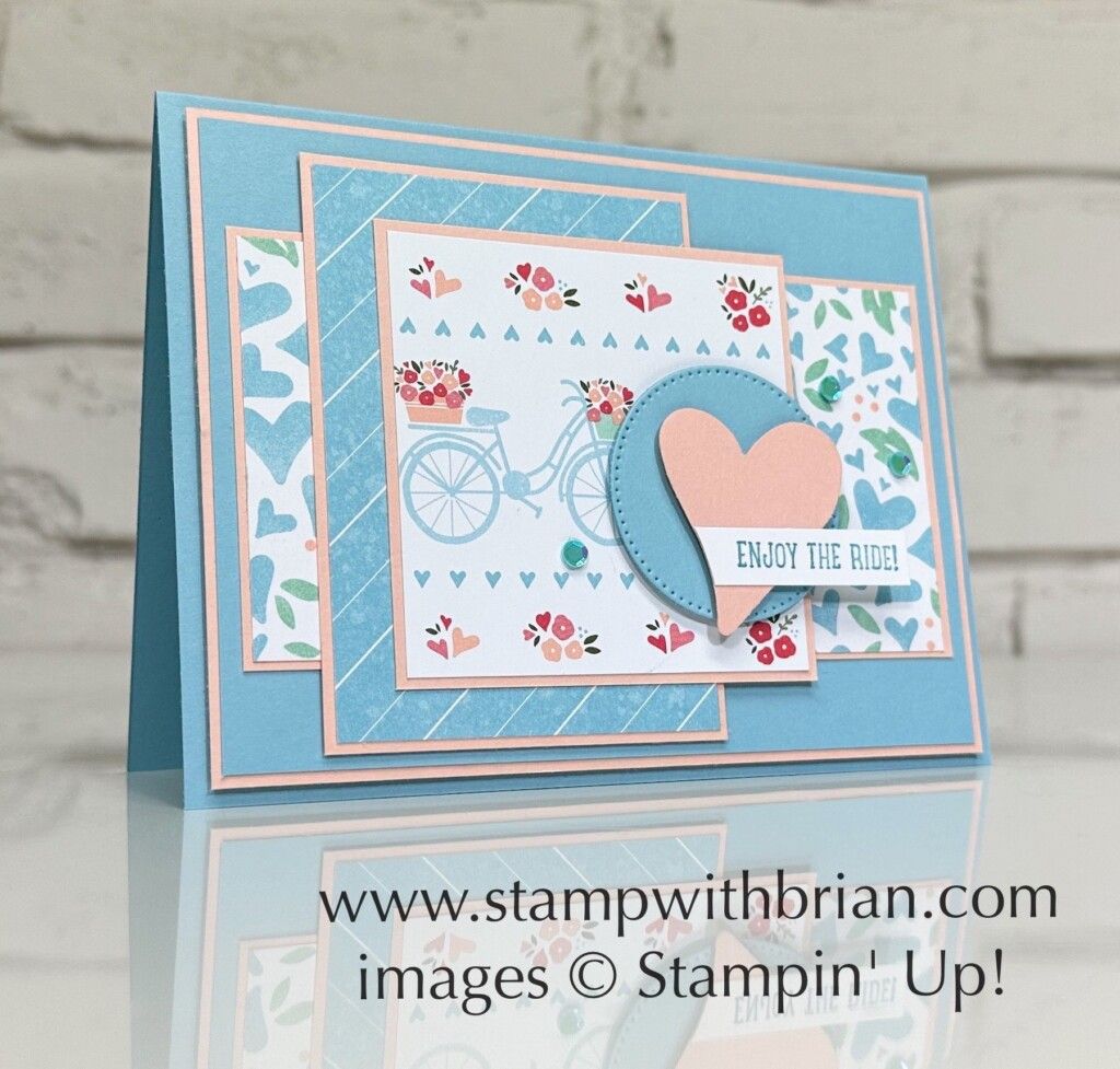 Country Floral Lane Designer Series Paper, This Birthday Piggy, Stampin Up!, Brian King