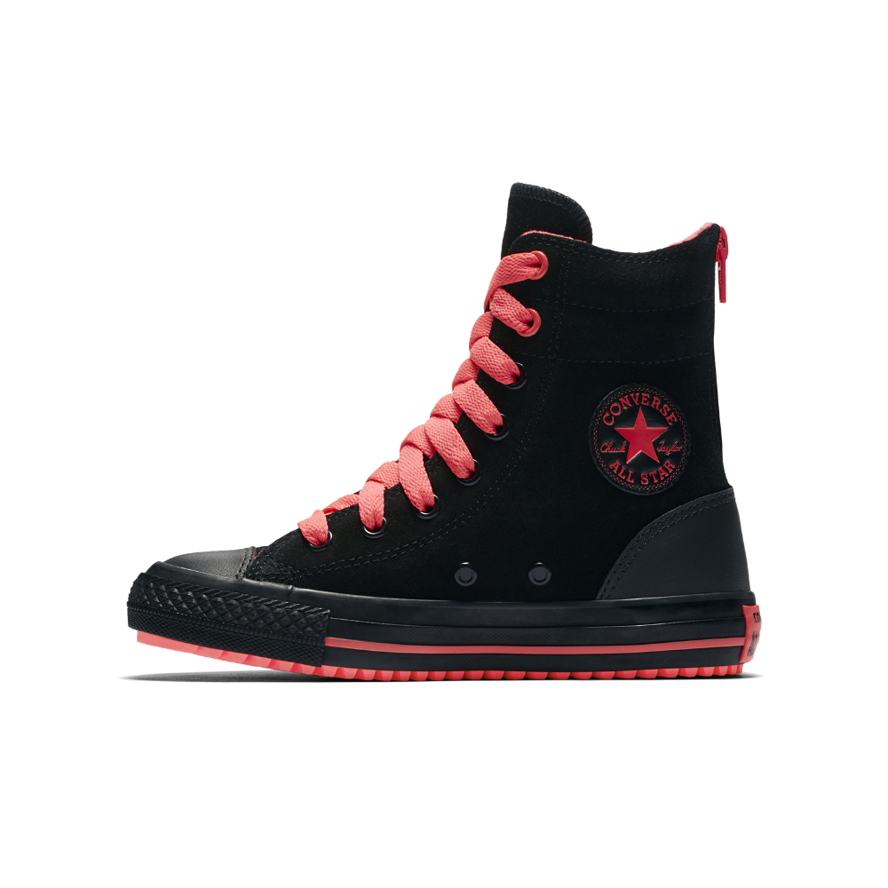 Star Hi Rise Boot Fashion Leather Converse Chuck Taylor All Star Hi Boots