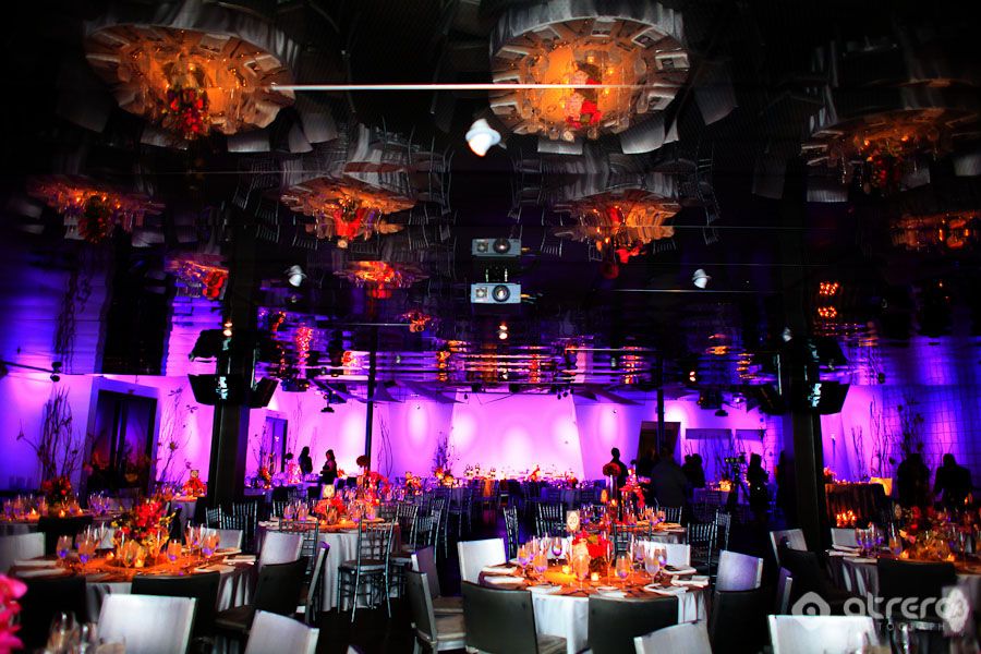 awesome lighting and modern decor our colors too deep purple