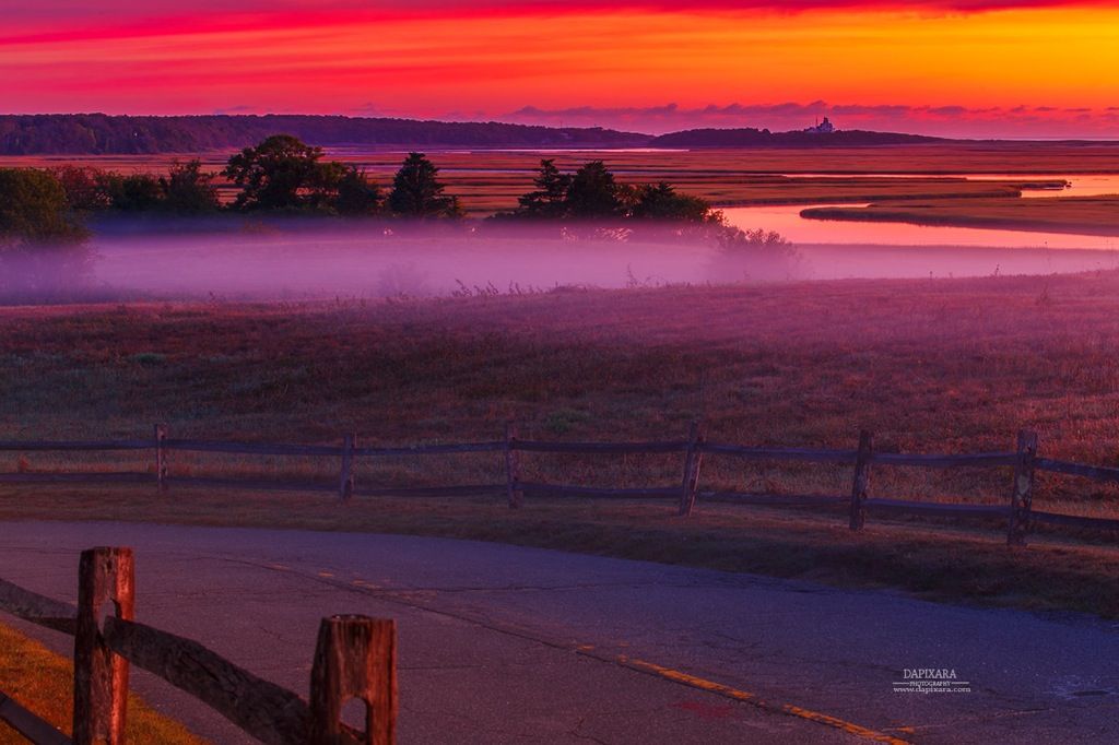 Beautiful Cape Cod September Part - 7: September Fog And Sunrise On Cape Cod National Seashore. National Parks Of Massachusetts. Photo: Dapixara Https:--dapixara.com