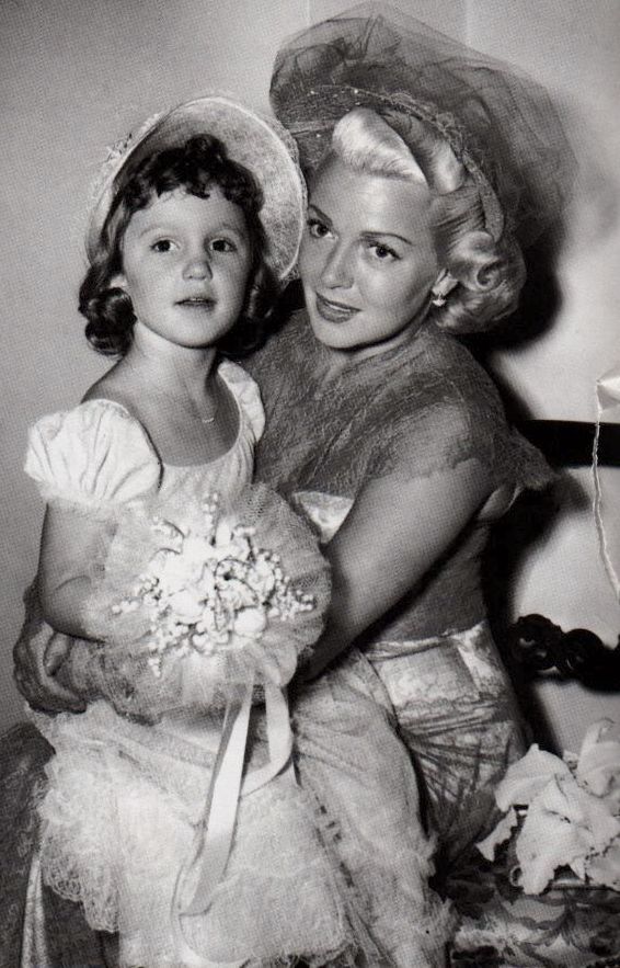 Lana Turner and Daughter 1940s Style Bride! Lana's Wedding! Classic