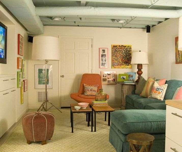 Per arredare un seminterrato seminterrato living room Arredare un seminterrato