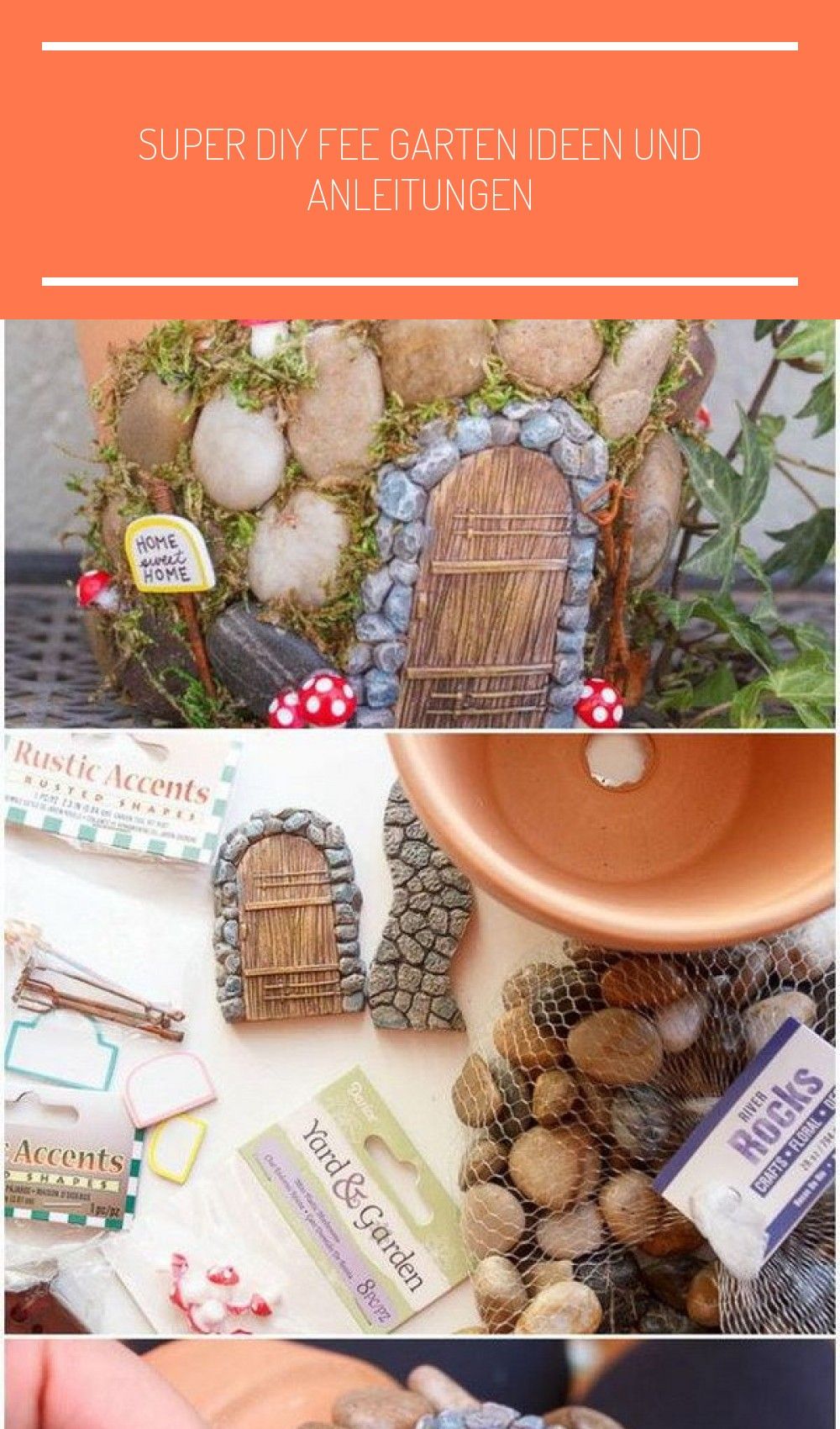 Super DIY Fee Garten Ideen und Anleitungen - Diyselbermachen #garden terrarium k...