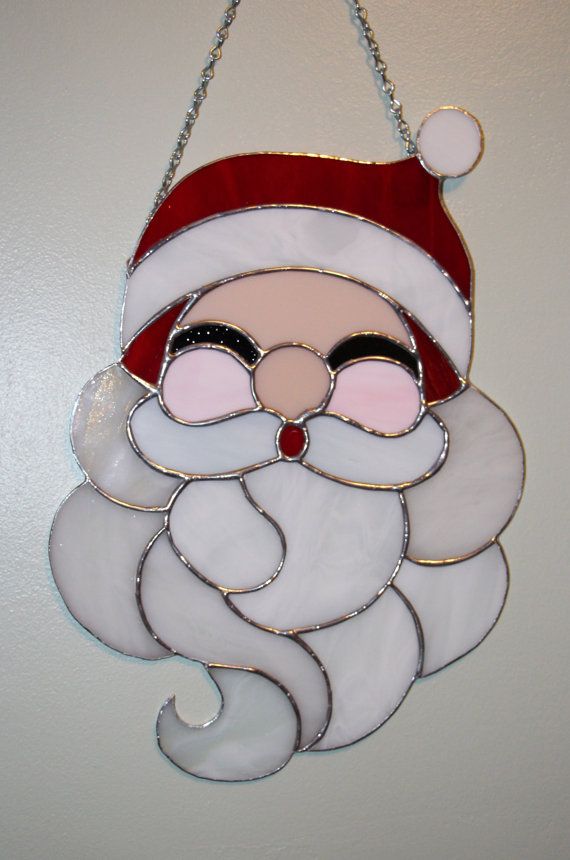 CHRISTMAS HOLIDAY SUNCATCHER NIGHTLIGHT SANTA CLAUS NIGHTLIGHT