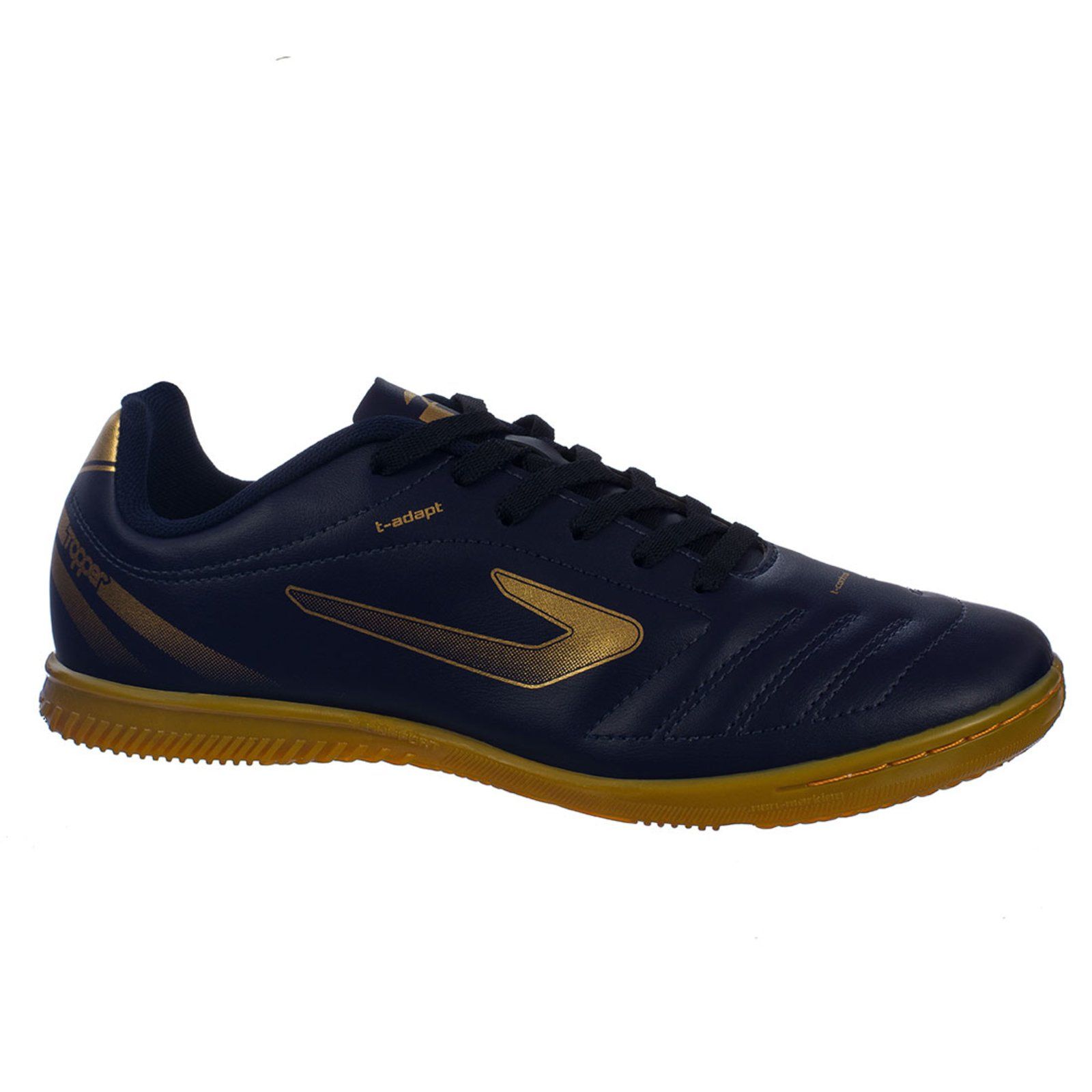 Brilhe dentro das quatro linhas jogando com a Chuteira de Futsal Topper. O modelo Cup V tem design arrojado com cabedal confeccionado em sintético com costuras para maior durabilidade, além de calcanhar acolchoado e fecho em cadarço para ajuste firme e eficiente. O tênis futsal possui também uma camada de EVA presente na entressola para amortecimento leve e um solado emborrachado antiderrapante que te oferece mais segurança para arriscar dribles, passes e chutes nas quadras indoor e outdoor. Com Topper, Nike Cortez Sneaker, Sneakers Nike, Outdoor, Shoes, Design, Products, Football Boots, Nike Tennis