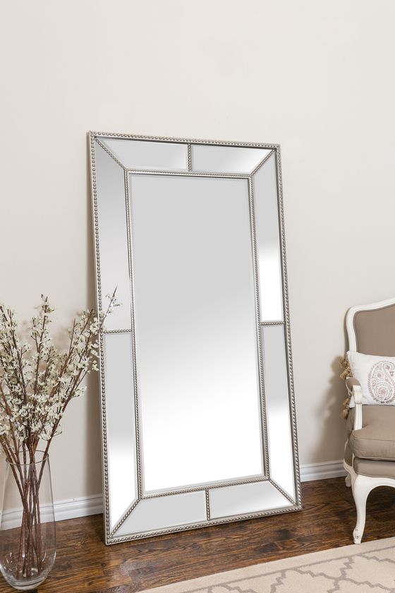 Roxeburghe Leaner Mirror Antique Silver Leaner Mirror Mirror Mirror Decor