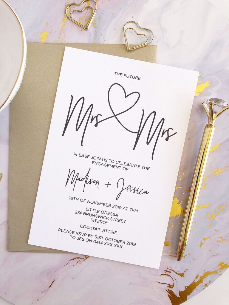 Engagement Party Invitations for Any Theme or Style #engagementparty