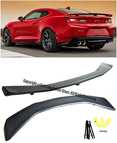 For 05-09 Ford Mustang EOS R Style Primer Black Rear Trunk Spoiler Lid Wing Lip