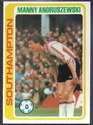 WILLIE MADDREN TOPPS-FOOTBALL -#187- MIDDLESBROUGH PALE BLUE BACK 1979