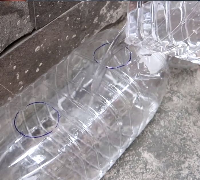 Upcycle empty plastic bottles into adorable self-watering planters with this nifty tutorial