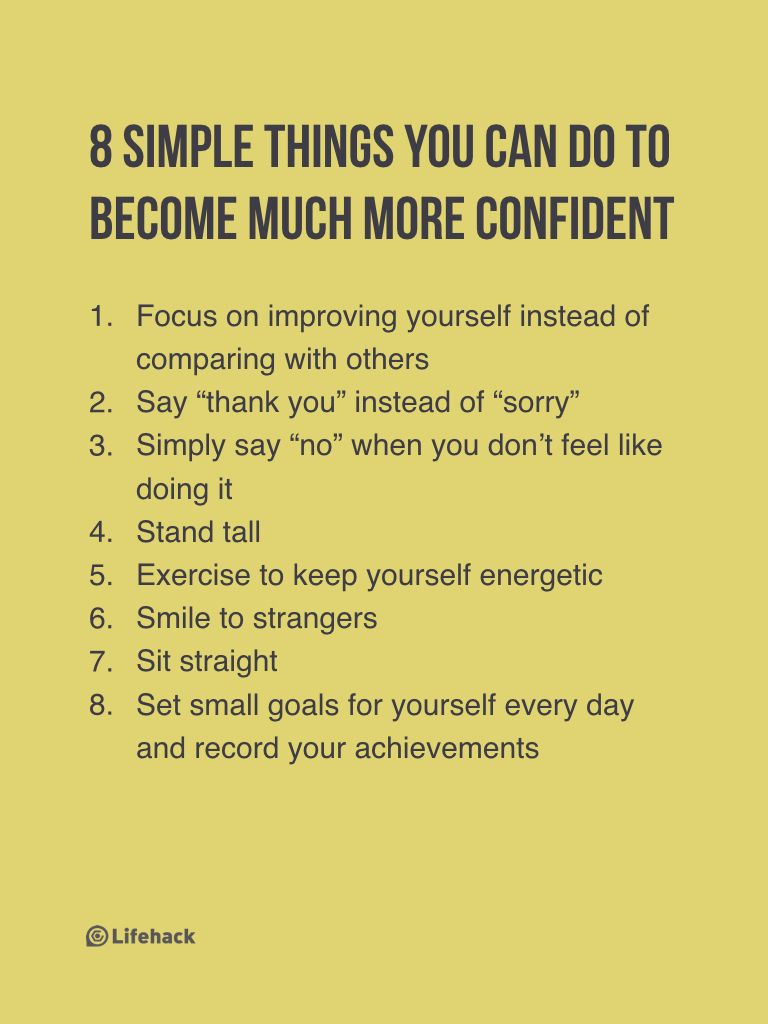 How to become more confident 94 How to become more confident 38