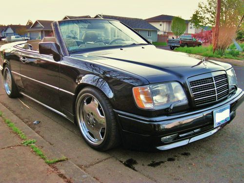 1994 Mercedes E320 Convertible Amg Just Feast Your Eyes On Those 1994 Mercedes E320 Convertible Amg Just Feast Your Eyes On Those Large Molock Wheels