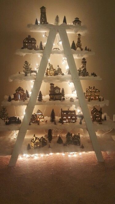 Creative Christmas DIY Decorations Easy and Cheap – Festive Ladders