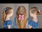 Zurück in die Schule: 3 Fünf-Minuten-Seilgeflechtstile | Q's Frisuren, #die #Frisuren #F...