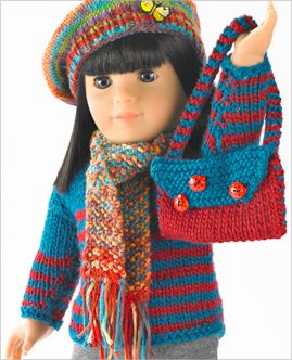 PURPLE RIBBED KNIT NEWSBOY HAT CAP fits American Girl Looks Great!!
