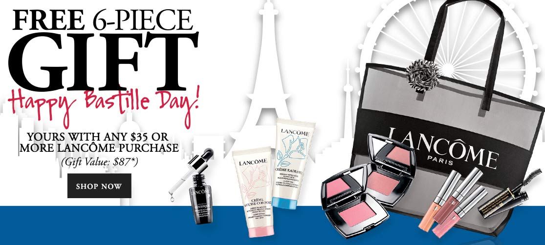 Lancôme GWP at Dillards. Qualifier 35. http
