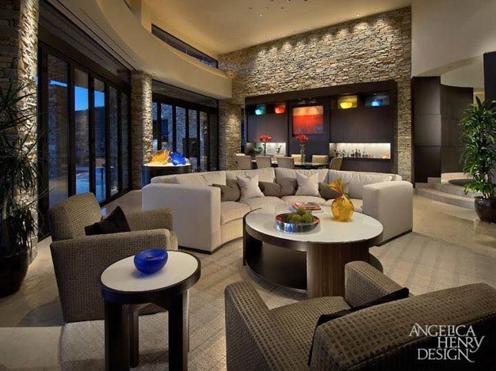 Casa Moderna - Fachada e Interior com Tons Terrosos! | Interiors ... Casa Moderna - Fachada e Interior com Tons Terrosos! | Interiors ...