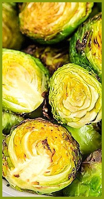 Air Fryer Roasted Brussels Sprouts #buffalobrusselsprouts Air Fryer Roasted Brussels Sprouts, #Air #BrusselSproutsairfryer #BrusselSproutsbacon #Brussels #Fryer #Roasted #Sprouts #buffalobrusselsprouts