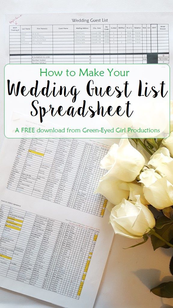 How to Make Your Wedding Guest List Excel Spreadsheet Free Download - budget spreadsheet excel download How to Make Your Wedding Guest List Excel Spreadsheet Free Download - budget spreadsheet excel download