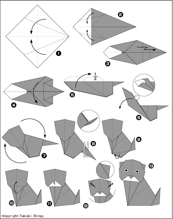 Simple schemes for the addition of cats in the technique of origami will help in creating crafts in this art form Simple schemes for the addition of cats in the technique of origami will help in creating crafts in this art form