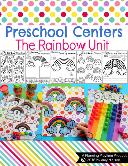 Rainbow Activities Planning Playtime Rainbow activities, Spring