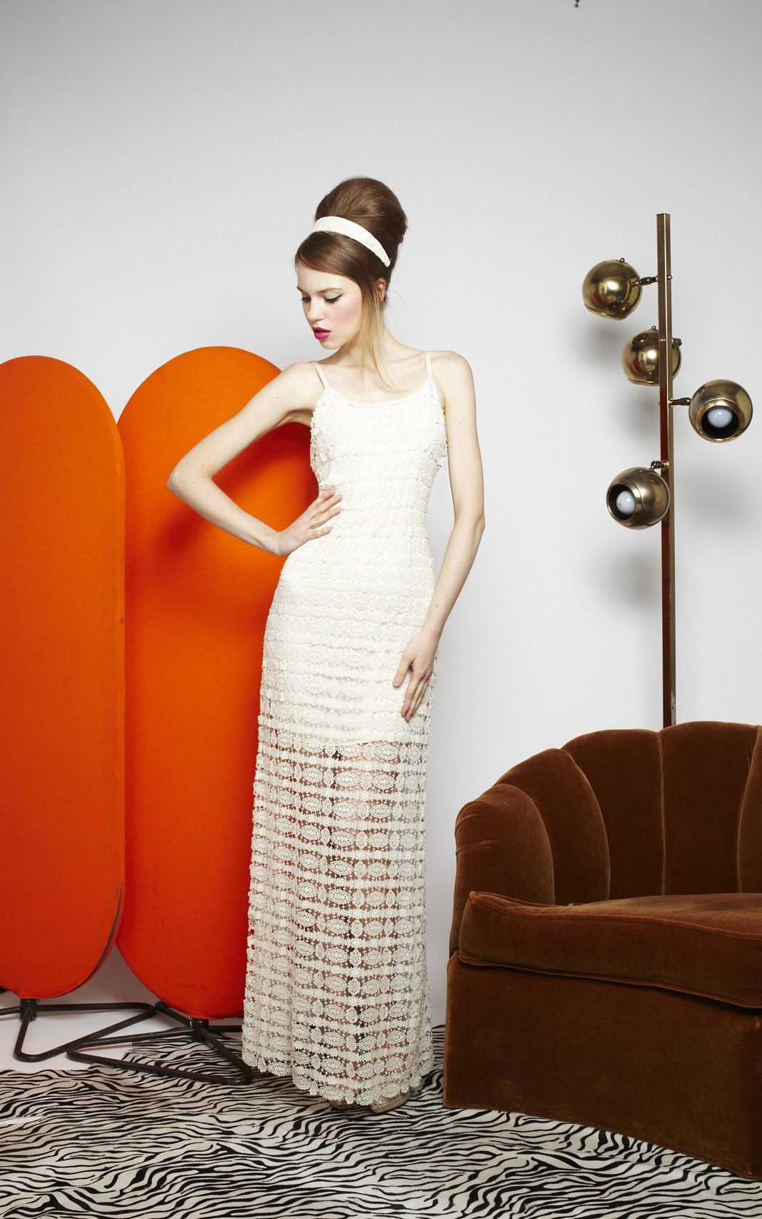 Anora Long Crochet Dress Alice Olivia John Jess S Wedding Anora Long Crochet Dress Alice Olivia