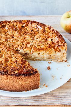 Florentiner Apfelkuchen – einfaches Rezept mit Mürbeteig | Die besten Backrezepte mit Gelinggarantie