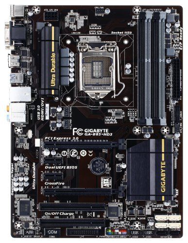 Gigabyte GA-B85-HD3 for Intel Socket LGA 1150 ATX PC Motherboard DDR3