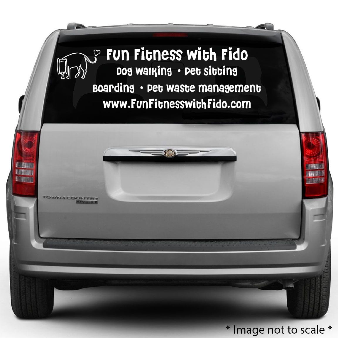 fun fitness with fido https stickertitans com rear window advertise cleaning services